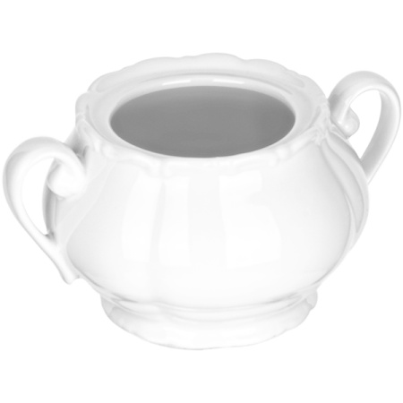 Крышка для сахарницы «Верона» VER4302;фарфор;белый