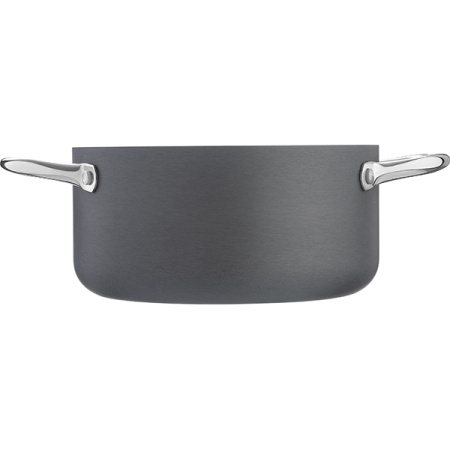 Кастрюля «Уитфорд» без крышки;алюм.литой,сталь нерж.;3л;D=20,H=10см;граф.,черный