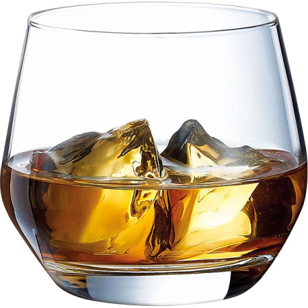 Олд фэшн (стакан) «Ультим»;стекло;350мл;D=74,H=83мм;прозр.