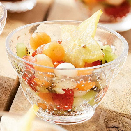 Креманка «Маэва Дотс»;стекло;350мл;D=120,H=74мм;прозр.