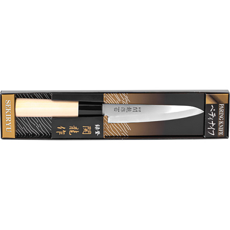 Нож кухонный «Киото» двусторонняя заточка;сталь нерж.,дерево;,L=235/120,B=25мм