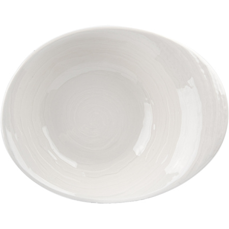 Салатник «Скейп»;фарфор;0,8л;,H=75,L=250,B=200мм;белый