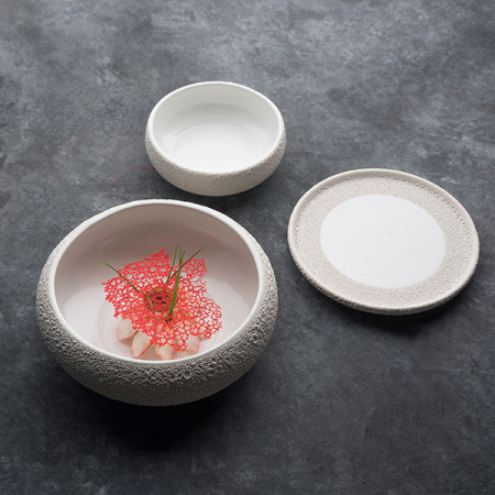 Салатник «Ро Дизайн Бай Кевала»;керамика;1,2л;D=195,H=67мм;белый