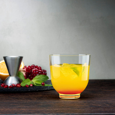 Олд фэшн (стакан) «Хэпберн»;хр.стекло;380мл;D=92,H=94мм;прозр.