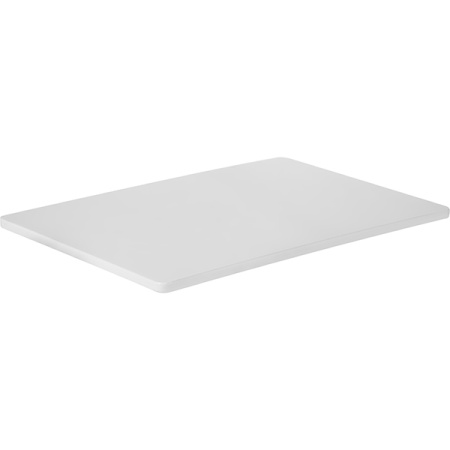 Доска разделочная;пластик;,H=1,L=38,B=25см;белый