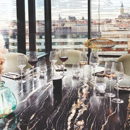 Бокал для вина «Симетри»;хр.стекло;0,55л;D=92,H=260мм;прозр.