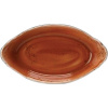 Форма для запекания «Крафт Терракота» овальная;фарфор;,H=45,L=245,B=135мм;терракот