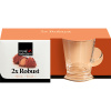 Чашка кофейная «Робаст» набор[2шт];стекло;180мл;прозр.
