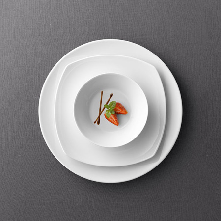 Салатник «Опшенс»;фарфор;D=14см;белый