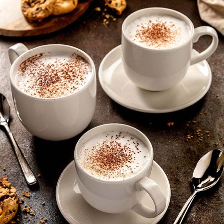 Кружка «Тэйст вайт»;фарфор;285мл;D=86,H=79,L=117мм;белый