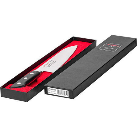 Нож кухонный «Осака» односторонняя заточка;сталь нерж.,полиоксиметилен;,L=300/180,B=45мм