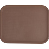 Поднос для Фаст Фуд;пластик;,H=20,L=455,B=355мм;коричнев.