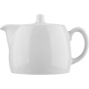 Чайник заварочный «Тренд»;фарфор;400мл;белый