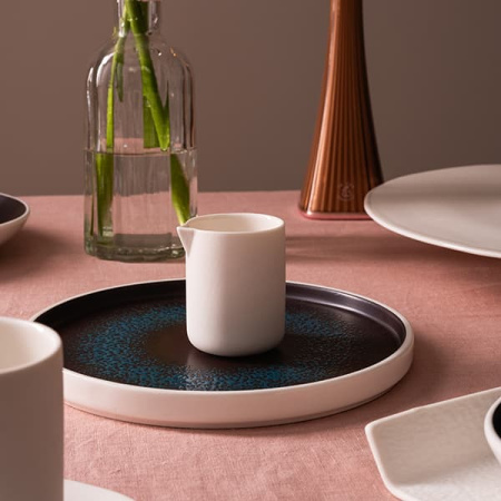 Молочник «Афрос»;кост.фарф.;70мл;,H=60,L=45,B=50мм;слон.кость