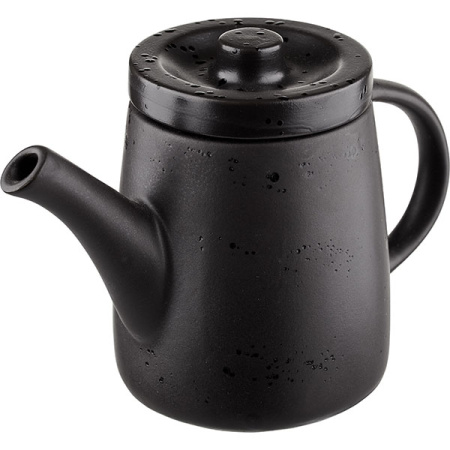 Чайник заварочный «Оникс» конический;керамика;0,5л;черный