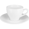 Кофейная пара «Кунстверк»;фарфор;150мл;D=75/125,H=72мм;белый