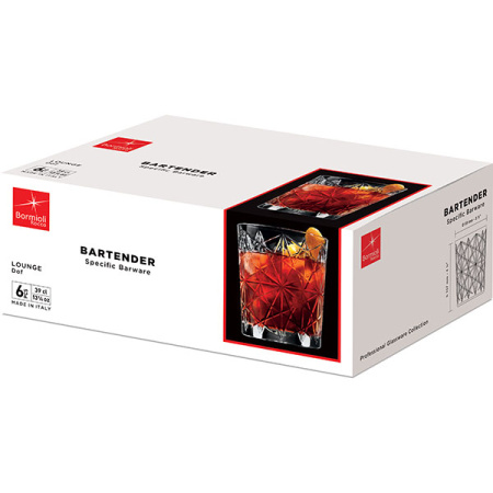 Олд фэшн (стакан) «Лаундж»;стекло;390мл;D=89,H=107мм;прозр.