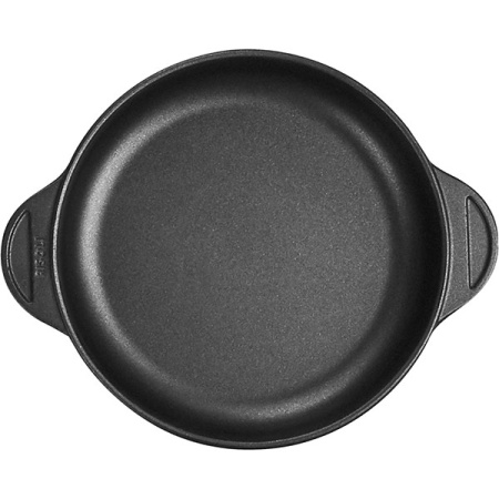 Сковорода для запекания порционная;алюм.литой,тефлон;D=145,H=30,B=185мм;синий,черный