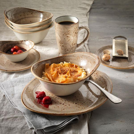 Кружка «Крафт Порчини»;фарфор;D=7,H=11,L=11см;бежев.