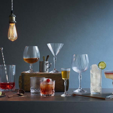 Олд фэшн (стакан) «Америка 20х»;стекло;300мл;D=83,H=83мм;прозр.