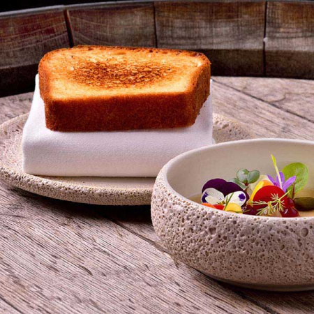 Салатник «Ро дизайн бай кевала»;керамика;350мл;D=135,H=50мм;белый