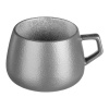Чашка кофейная «Сейко»;фарфор;220мл;D=67/60,H=60мм;серый