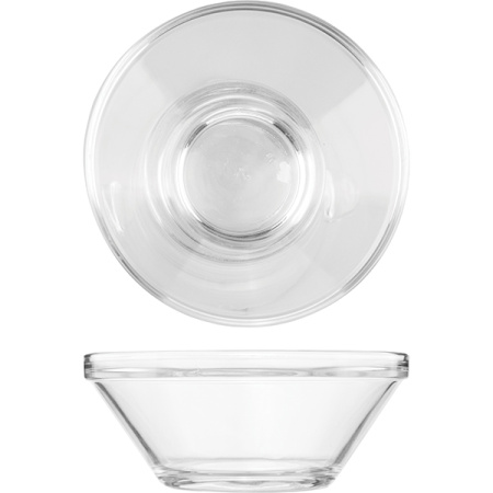 Салатник;стекло;0,55л;D=153,H=65мм;прозр.