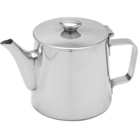 Кофейник «Гастронум»;сталь нерж.;1л;D=93,H=150,L=192,B=104мм;металлич.