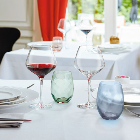 Олд фэшн (стакан) «Арпэж колор»;стекло;350мл;D=81,H=102мм;синий