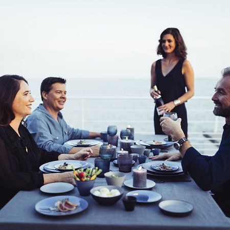 Салатник «Экинокс»;фарфор;250мл;D=105,H=80мм;черный