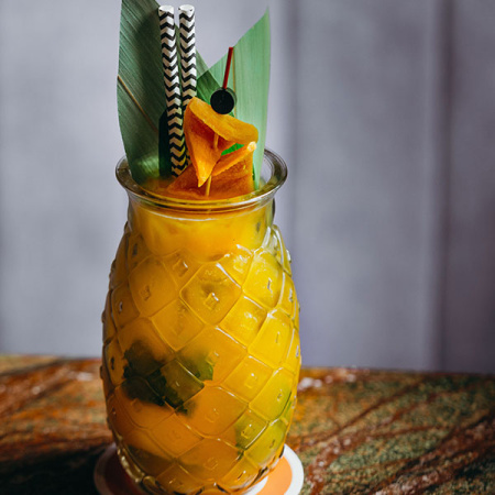 Стакан для коктейлей «Ананас»;стекло;0,7л
