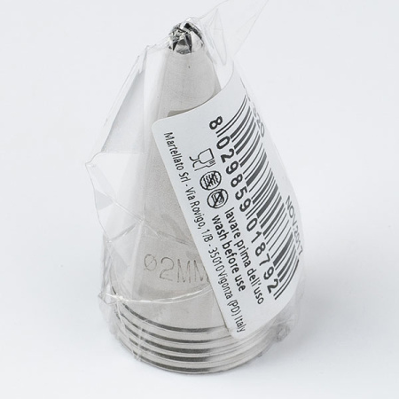 Насадка кондитерская «Закрытая звезда»[5шт];сталь нерж.;D=25/2,H=47мм