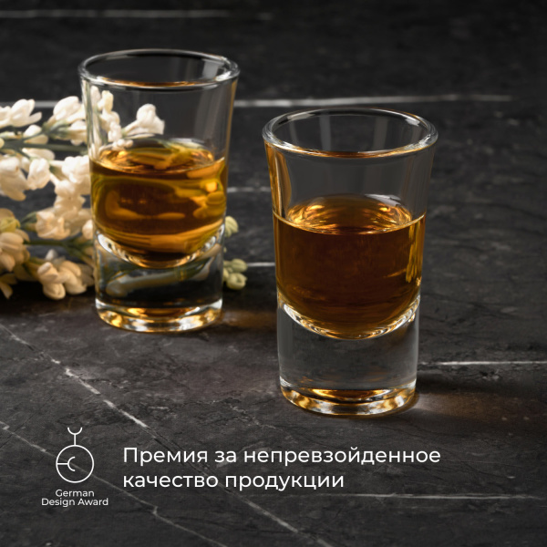 Стопка «Бостон шот»;стекло;40мл;D=41,H=70мм;прозр.