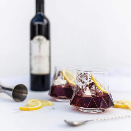 Олд фэшн (стакан) «Дивергенс»;стекло;290мл;D=61,H=84мм;прозр.