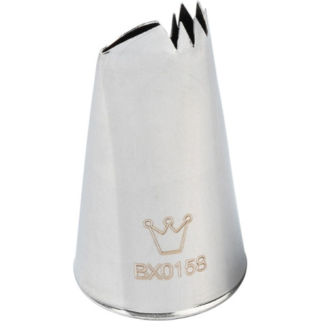 Насадка кондитерская[5шт];сталь нерж.;D=15,L=20мм