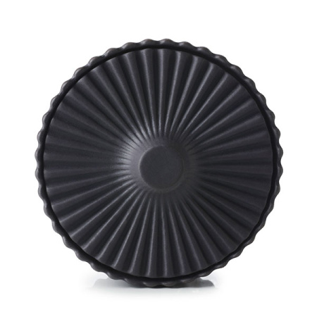 Сахарница «Пекое»;керамика;D=90,H=55мм;черный