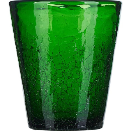 Олд фэшн «Колорс»;стекло;310мл;D=9,H=10см;зелен.
