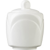 Сахарница «Бьянко» с крышкой;фарфор;240мл;,H=85,L=70,B=70мм;белый