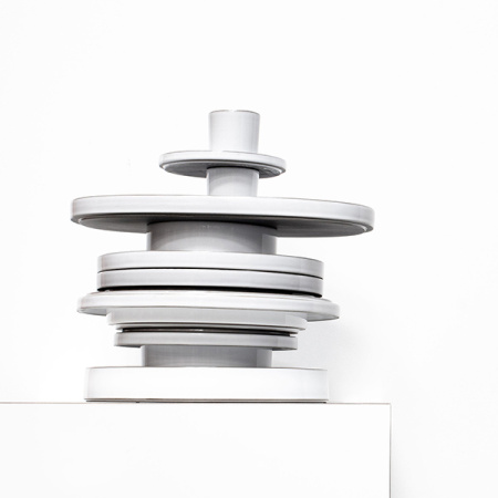 Стакан для горячих напитков «Карактэр»;керамика;80мл;D=58,H=58мм;белый,коричнев.