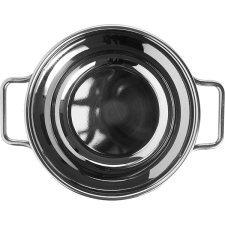 Сковорода для запекания «Вок»;сталь нерж.;250мл;D=110,H=37мм