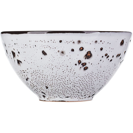 Пиала для чая «Тирамису»;керамика;250мл;D=110,H=55мм;белый,черный