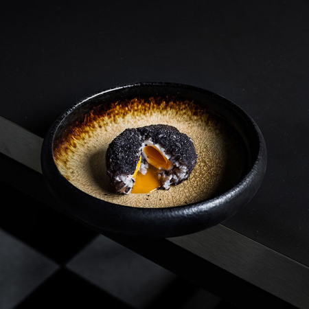 Салатник «Фервидо»;керамика;0,6л;D=203,H=50мм;желт.