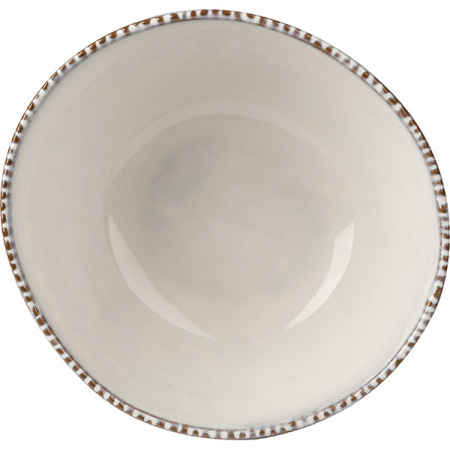 Салатник «Стили»;фарфор;0,84л;D=17см;белый