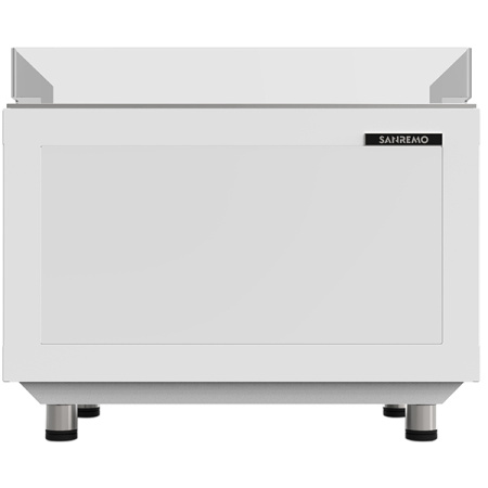 Кофемашина «Sanremo ZOE 2G SED TA»;алюм.литой;10,3л;,H=60,2,L=72,B=52,8см;3,15Квт;белый,металлич.