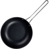 Сковорода (индукция);алюм.литой,тефлон;D=24,H=7,L=50см;черный