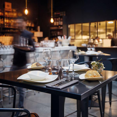 Креманка «Версатиль»;стекло;120мл;D=87,H=90мм;прозр.