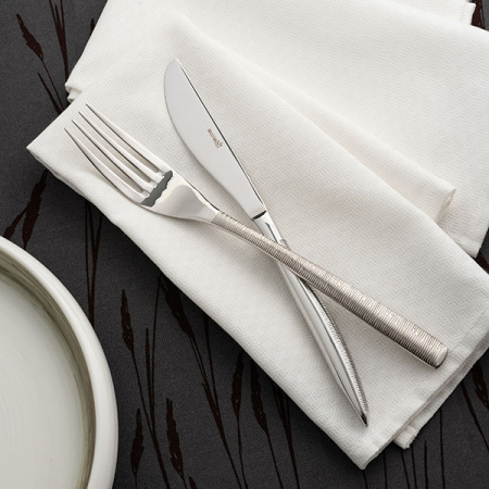 Вилка сервировочная «Эрмитаж»;сталь нерж.;,L=23,5см;металлич.