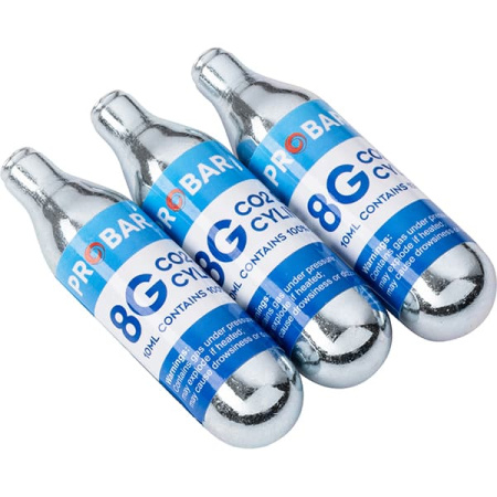 Баллончики для сифона для содовой 8г CO2[10шт];сталь