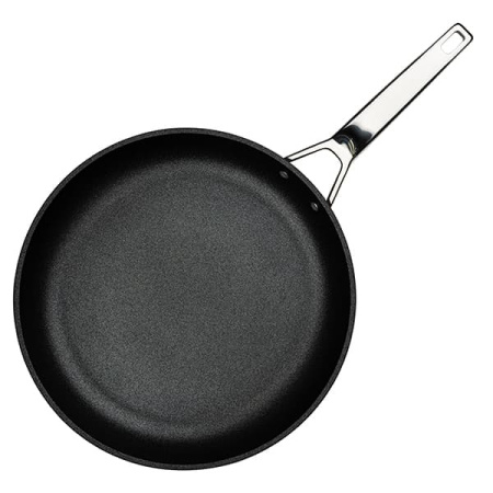 Сковорода;алюм.литой,тефлон;D=320,H=60,L=625мм;черный