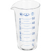 Мензурка ТС ГОСТ-1770-74;стекло;50мл;D=45,H=85мм;прозр.
